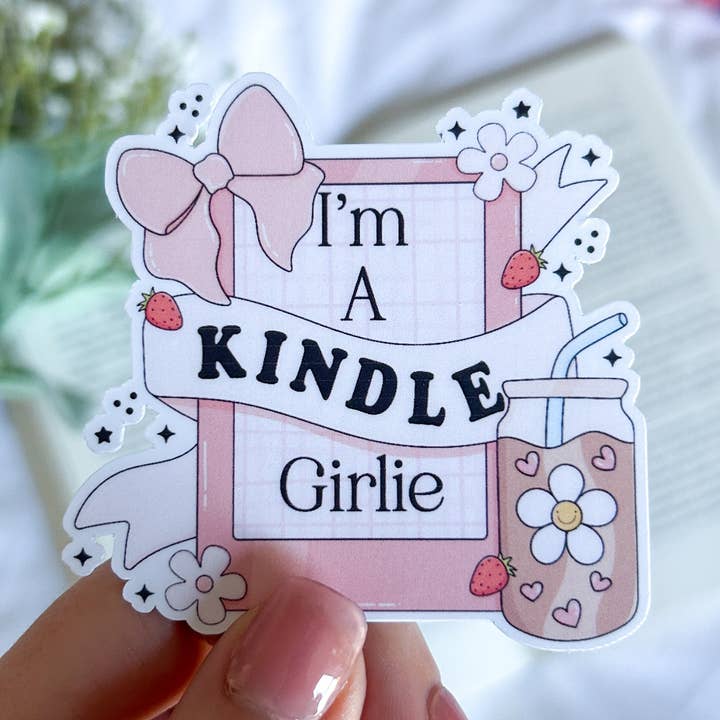 Kindle Girlie Aufkleber für den Großhandel von Heart & Spine Books
