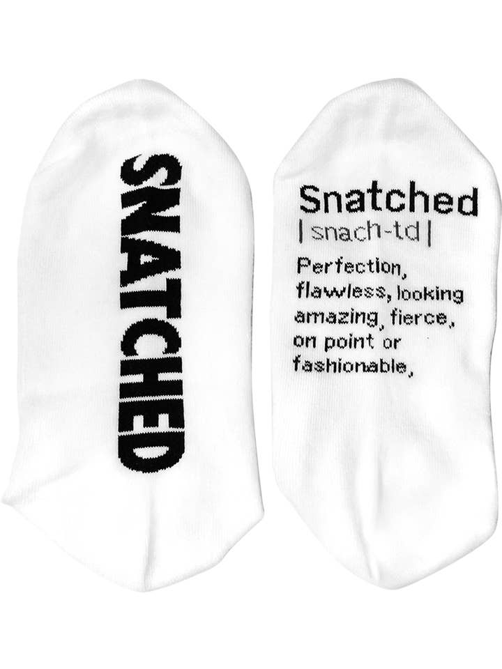 Streamline - Wholesale Socks – Unisex - Slang Gang OTP (One True Pairing) SNATCHED Short Crew Sock