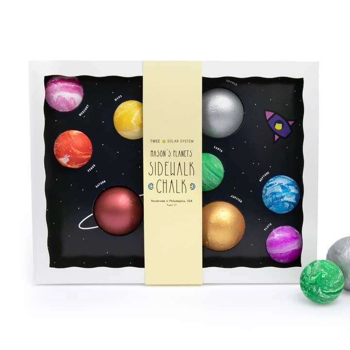 MASON'S PLANETS | TWEE HANDMADE SIDEWALK CHALK for wholesale by TWEE made for little hands