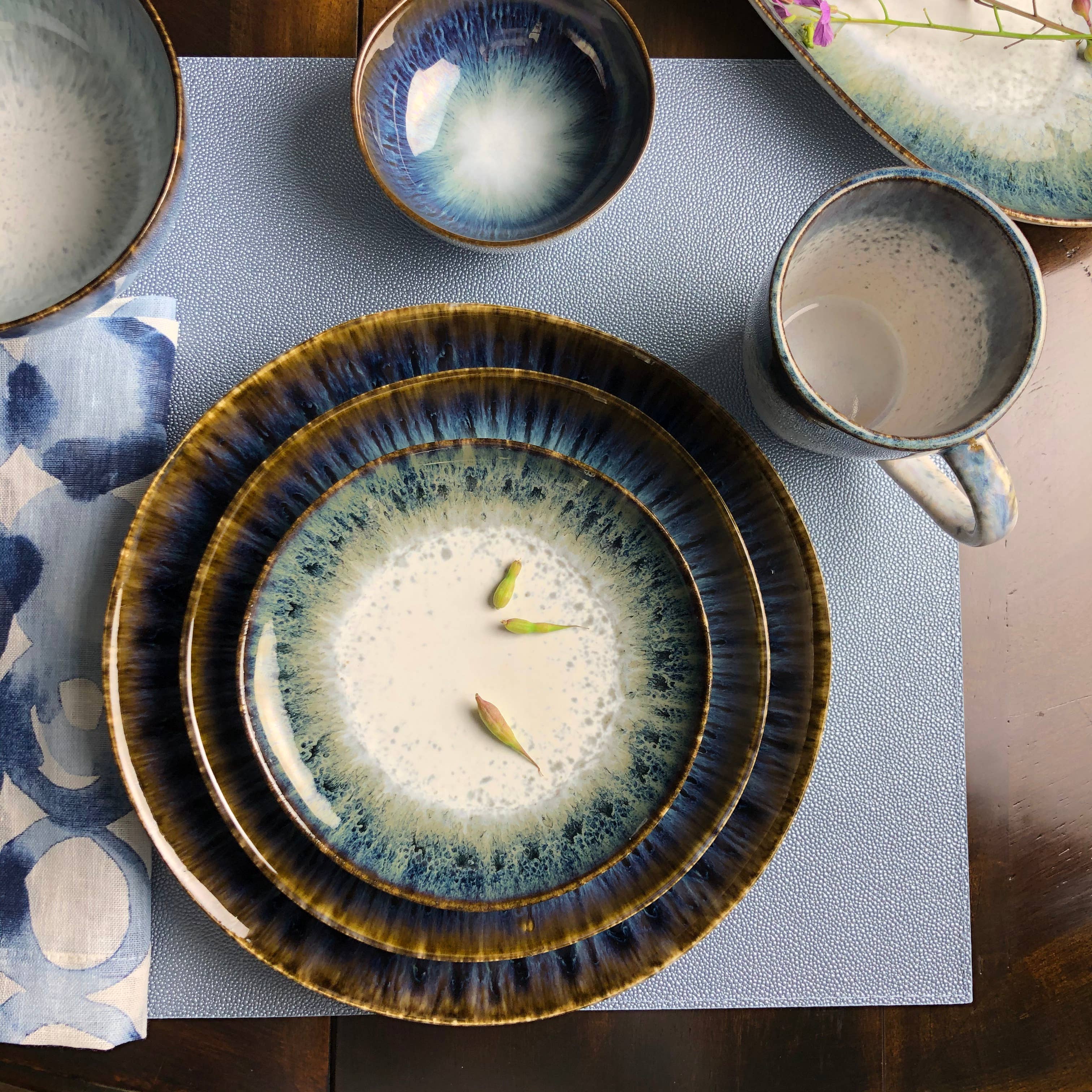 Carmel Ceramica - Wholesale Appetizer Serveware - Cypress Grove Appetizer Plate6