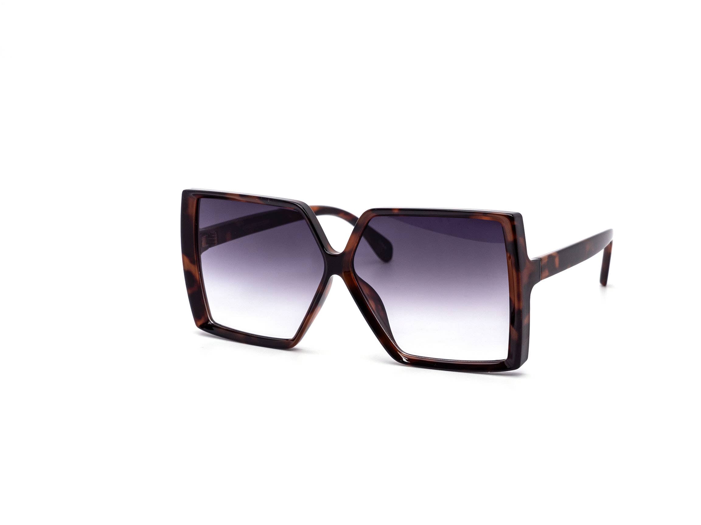 Still Friday - Wholesale Sunglasses - Unisex - Oversized Retro Super Square Gradient Lens Sunglasses7
