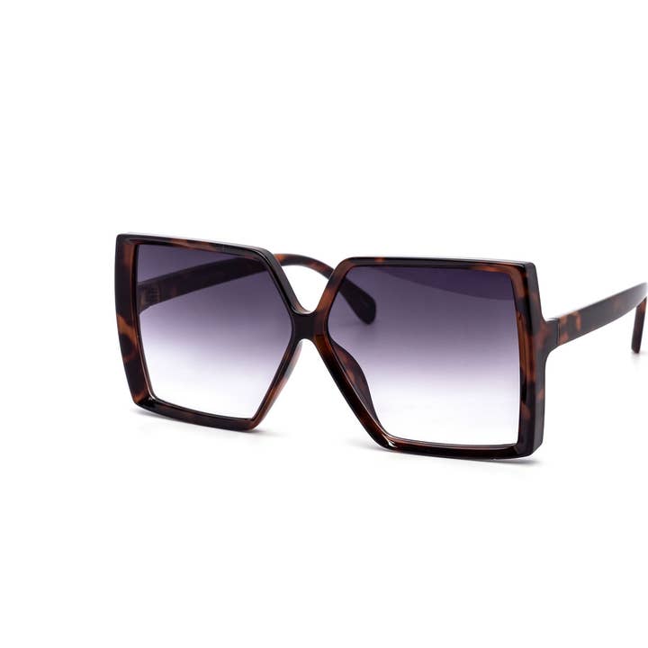 Still Friday - Wholesale Sunglasses - Unisex - Oversized Retro Super Square Gradient Lens Sunglasses7