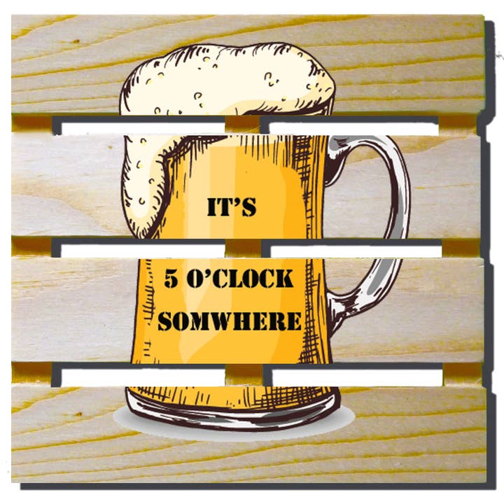 Mini-Palettenuntersetzer - C35 für den Großhandel von Winding Hills Designs