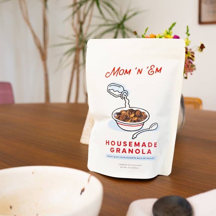 Mom ‘n ‘em Coffee - Wholesale Granola - Housemade Granola (12oz Bag)0