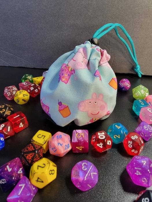 Mizorey Ren - Wholesale Dice - Peppa Pig Dicebag1