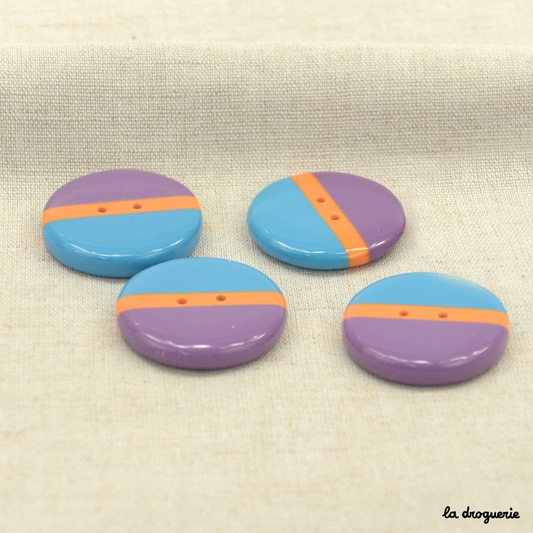 LA DROGUERIE - Wholesale Drukknoop/naaiknoop - Knop "Cassate pion" 30 mm4