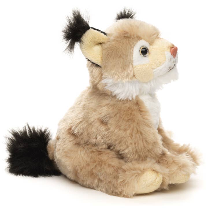 Uni Toys - Wholesale Stuffed/Plush Toy - Kids & Baby - Lynx, sitting - 16 cm (length) - cuddly/plush toy