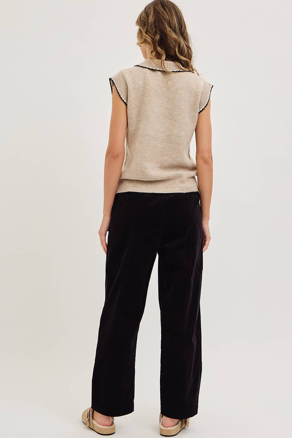 Sweet Lovely by Jen - Wholesale Pants - Women's - EASY CASUAL EVERYDAY PULL-ON RELAXED  CORDUROY PANTS 39