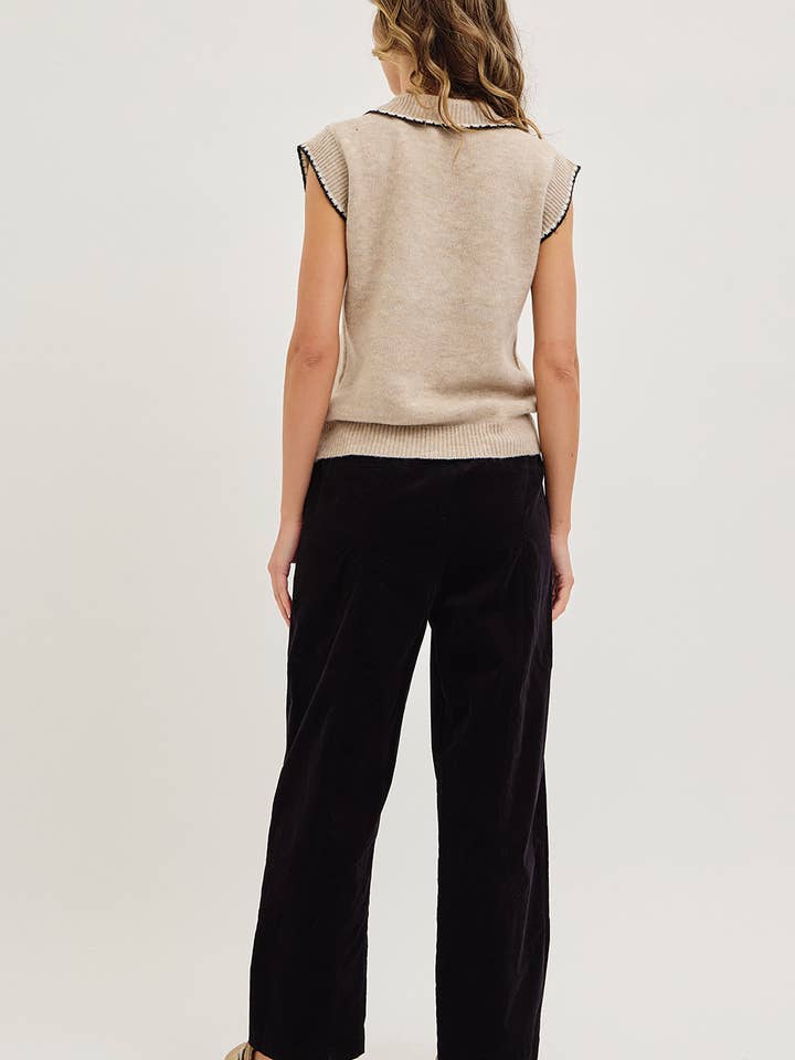 Sweet Lovely by Jen - Wholesale Pants - Women's - EASY CASUAL EVERYDAY PULL-ON RELAXED CORDUROY PANTS 39