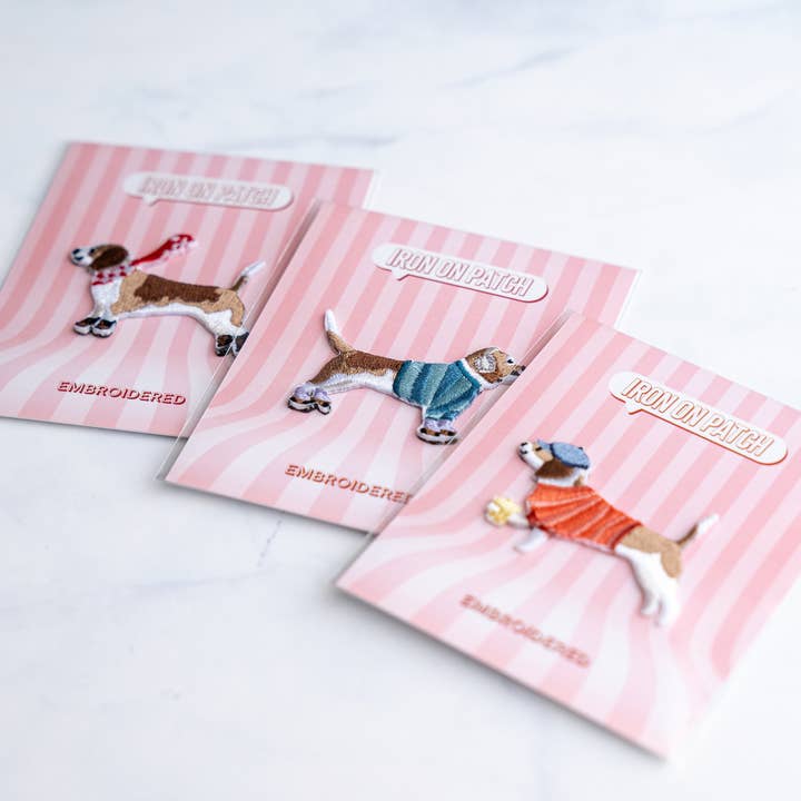 U PLUS INC - Wholesale Patch - Dog Patches - Iron on Patch 1