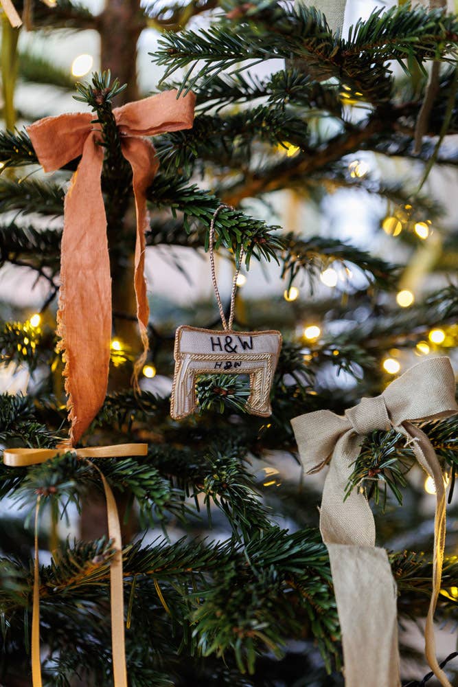 Katie Larmour Linen - Wholesale Ornament - Belfast Cranes Handmade Irish Souvenir Christmas Decoration2