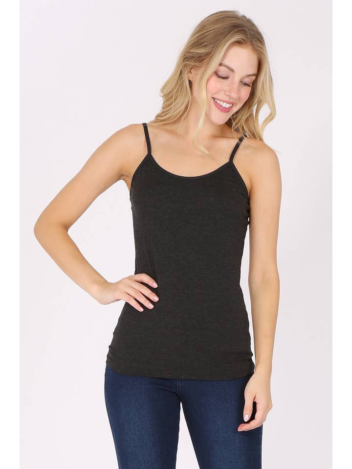 Vanilla Monkey - Wholesale Knit Top - Women's - Plus Spaghetti Strap Camisole Tank Top5