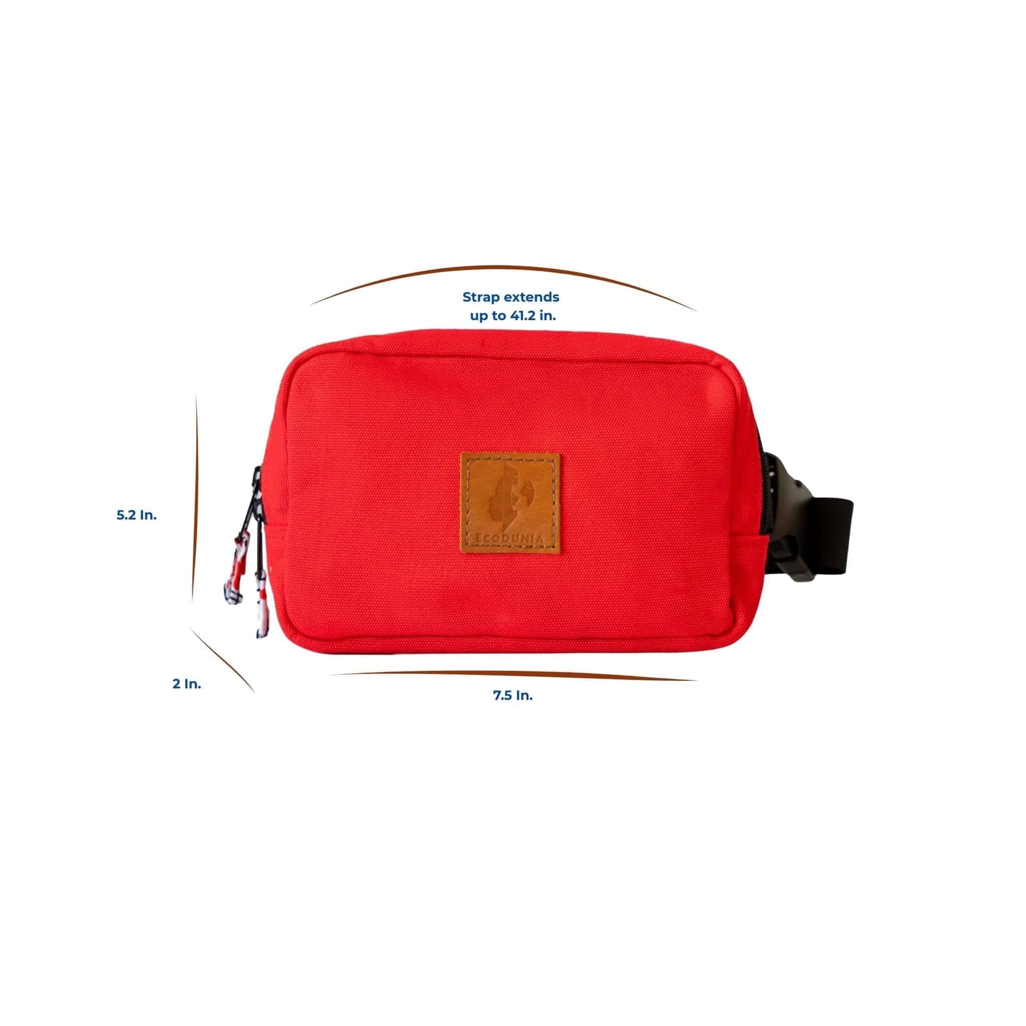 Ecodunia - Wholesale Belt Bag - Unisex - Canvas Crossbody Belt Bag Pouch, The Everywhere Belt Bag 1L68