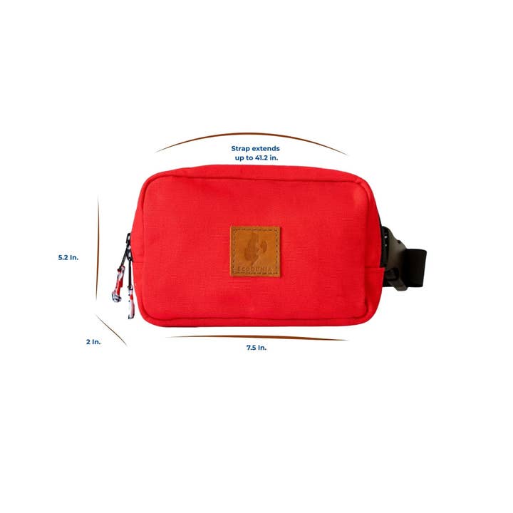Ecodunia - Wholesale Belt Bag - Unisex - Canvas Crossbody Belt Bag Pouch, The Everywhere Belt Bag 1L68