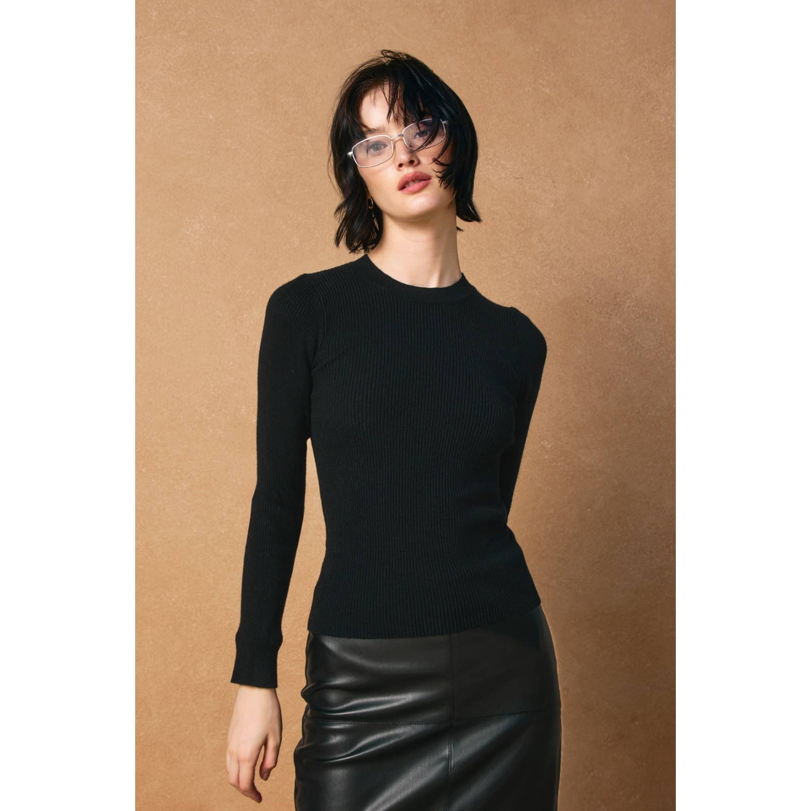 Dress Forum - Wholesale Knit Sweater - Women's - Anything Goes Crew Neck Light Sweater14