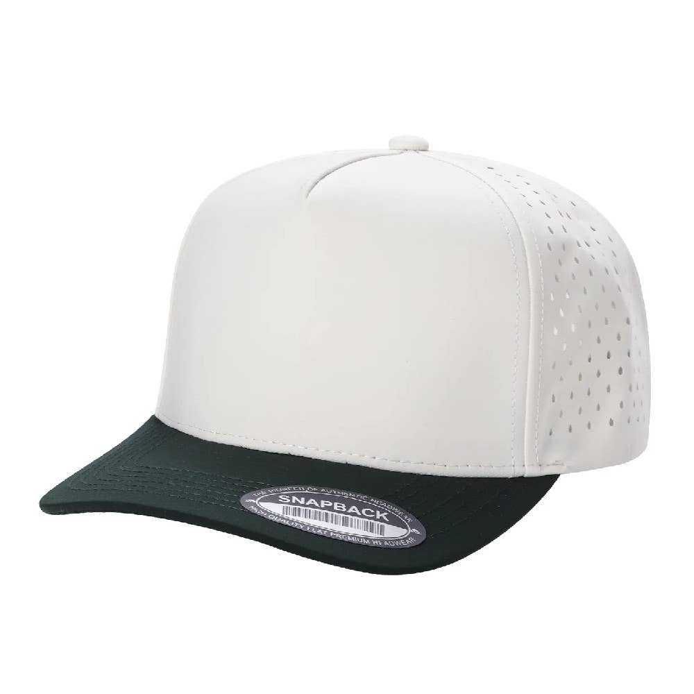 DOBBI - Wholesale Flat Brim Cap - Unisex - 5 Panel Waterproof Hat15