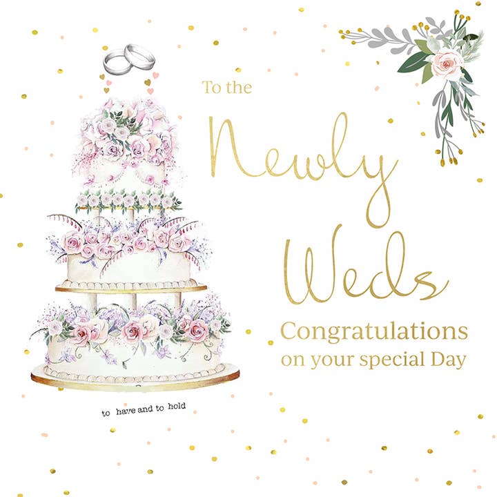 Torta per il giorno del matrimonio per la vendita all'ingrosso da parte di Rush Design Ltd