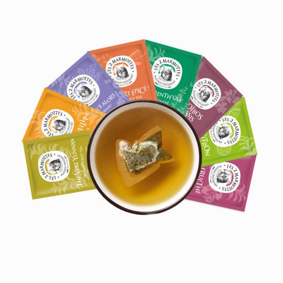 Les 2 Marmottes – wholesale Tea bags – L'Heure des Thés Set - 75 bags2
