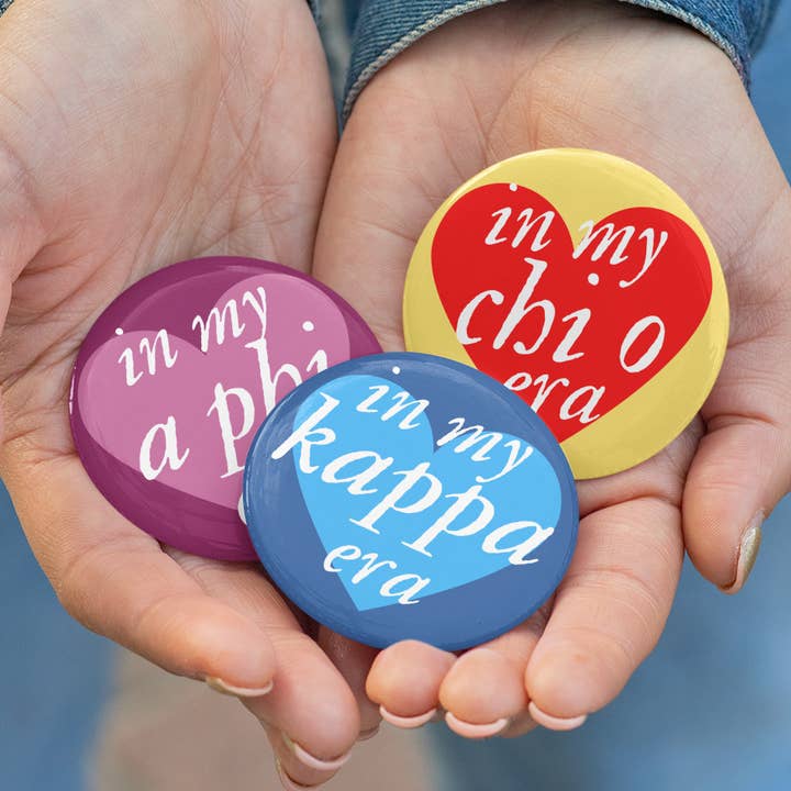 Game Day Button | In My Greek Era | Customizable for wholesale by GameDayDrips