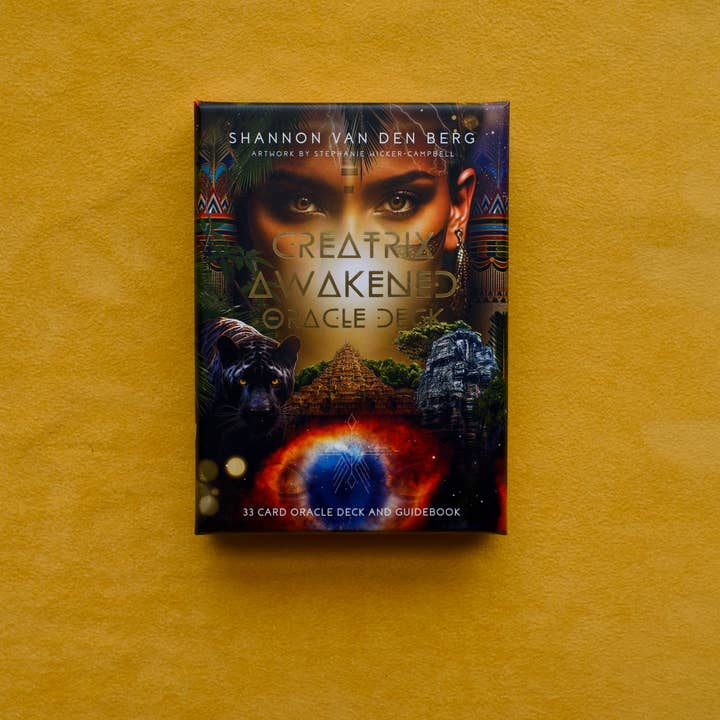 Red Wheel/Weiser LLC - Wholesale Tarot Cards - Creatrix Awakened Oracle Deck: 33 Cards & 126 Pg Book)1