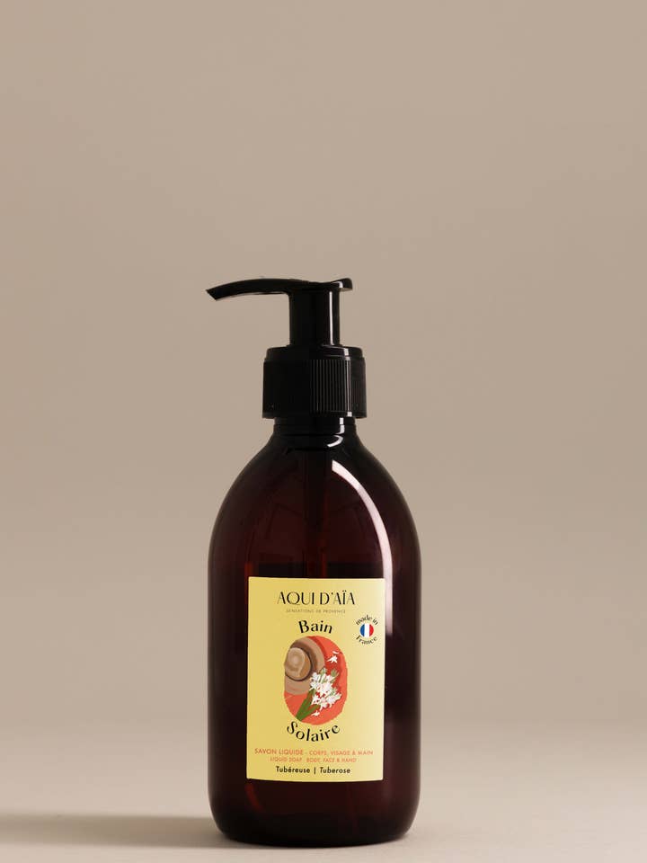 Tuberose Liquid Soap, 300ml for wholesale by Aqui d'Aia