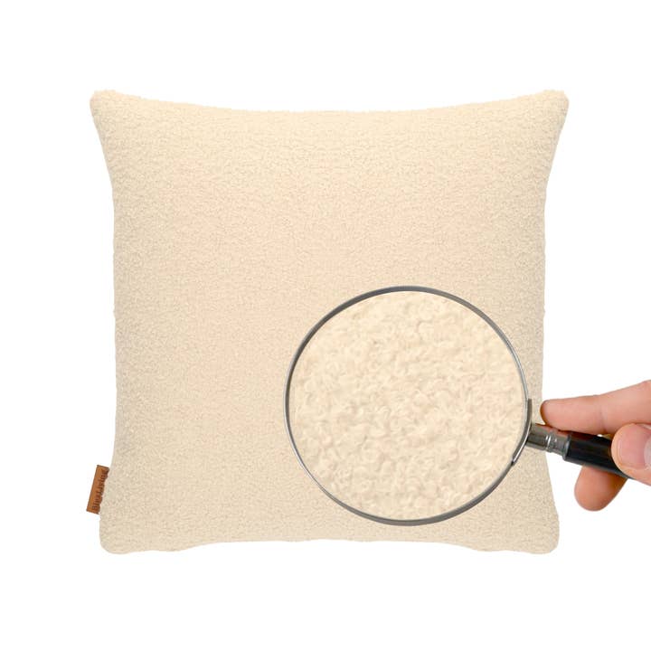 Decorative Cushion SEMMI cream 45x45 for wholesale by COHOSO