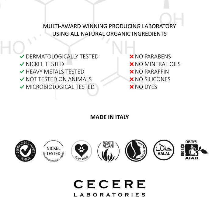 Cecere Monaco (Cecere Laboratories - Cecere Group)) - Wholesale Anti-aging moisturizer - Anti Age Cream 3 hyaluronzuur Moringa-olie Vitamine E7
