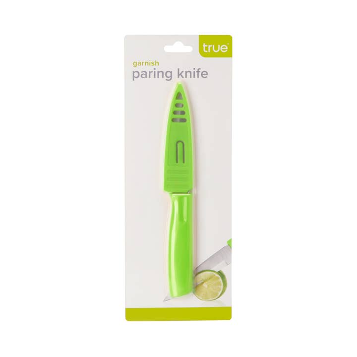 TRUE - Wholesale Kitchen/Utility Knife - Garnish Paring Knife w/ Sheath - Lemon & Lime - Bulk Asst