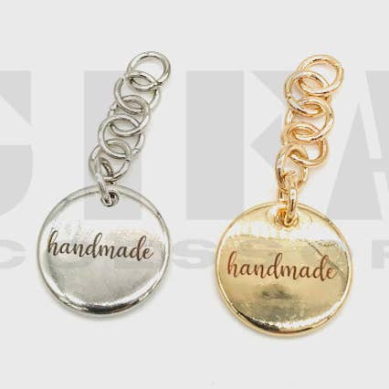 Gifa Accessori - Wholesale Individual Charm/Pendant - Handmade logo medal pendant0