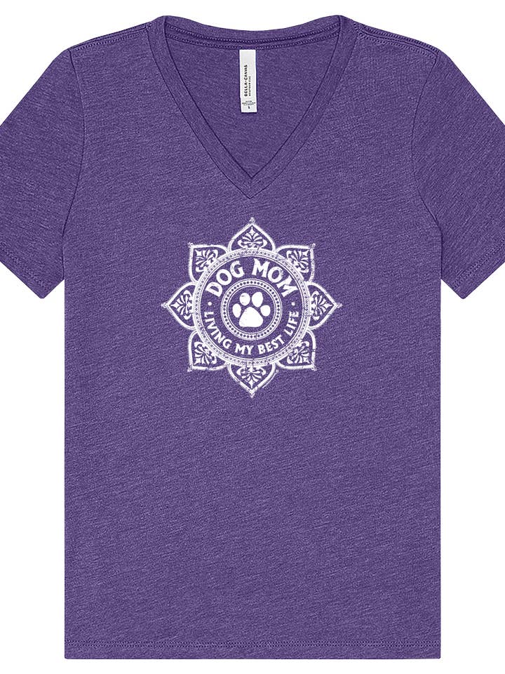 Chien Maman - Lotus Médaillon V Col pour la vente par SpoiledRottenDogz