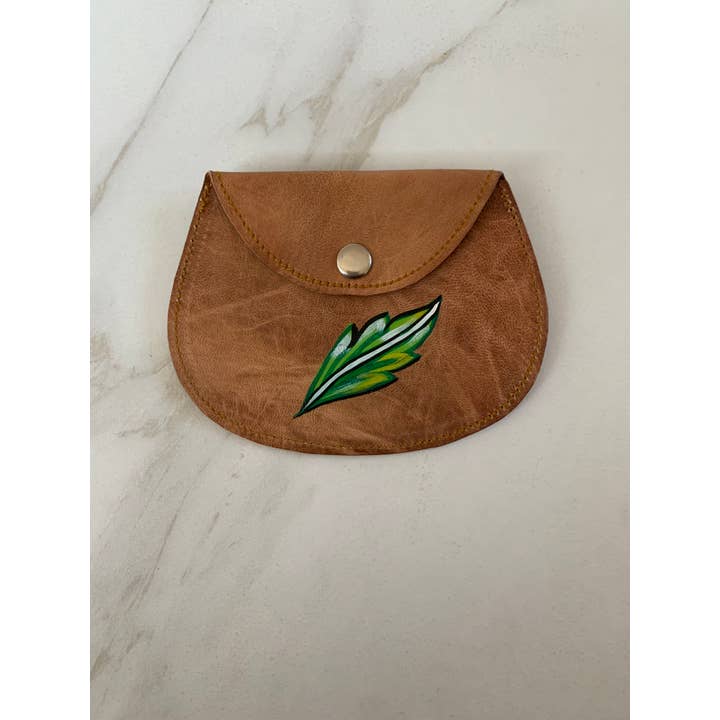Jane leather coin purse for wholesale by GRL Collective