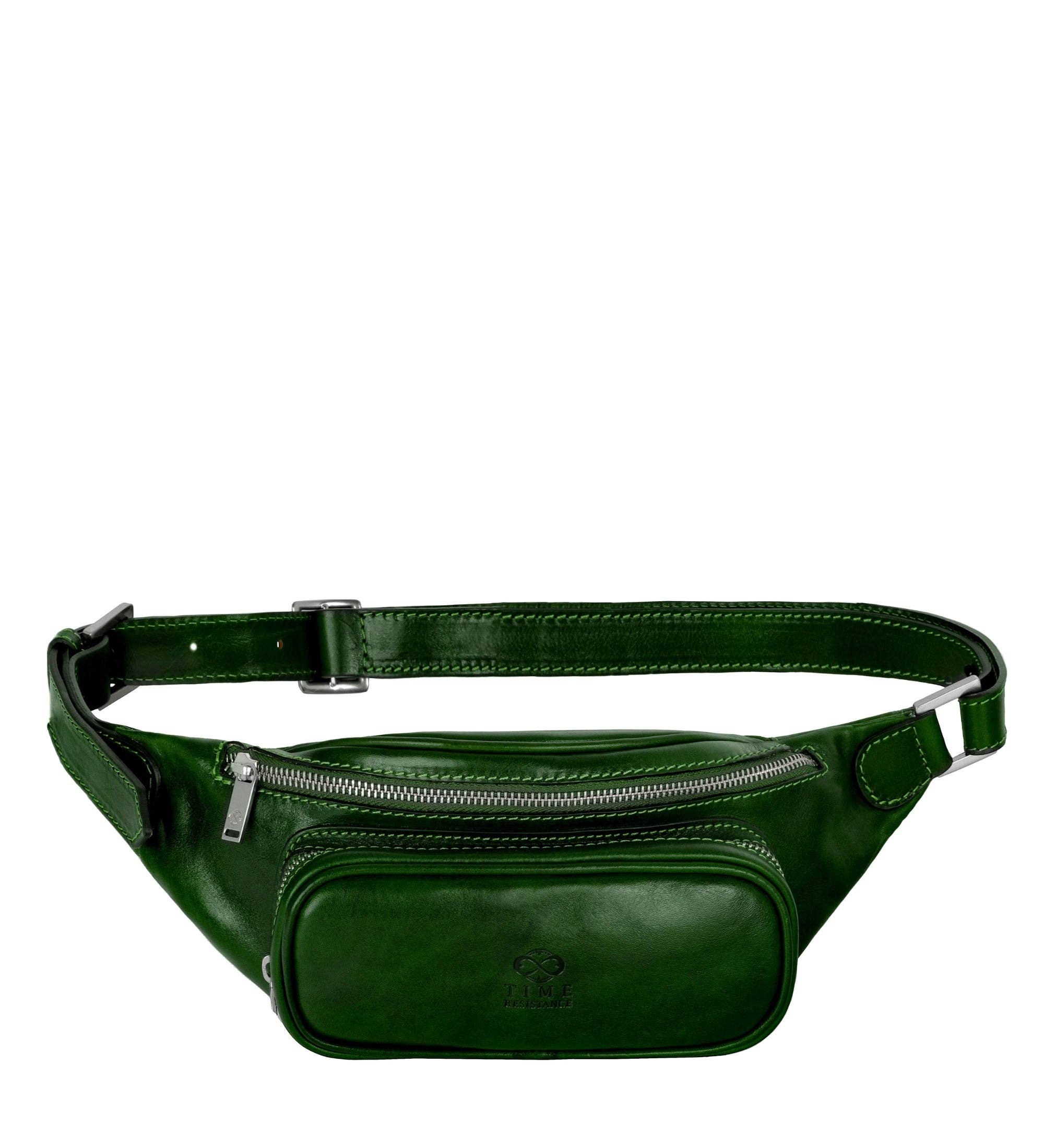 Time Resistance - Wholesale Belt Bag - Unisex - Leather Sling Bag Belly Bag - Independent People17