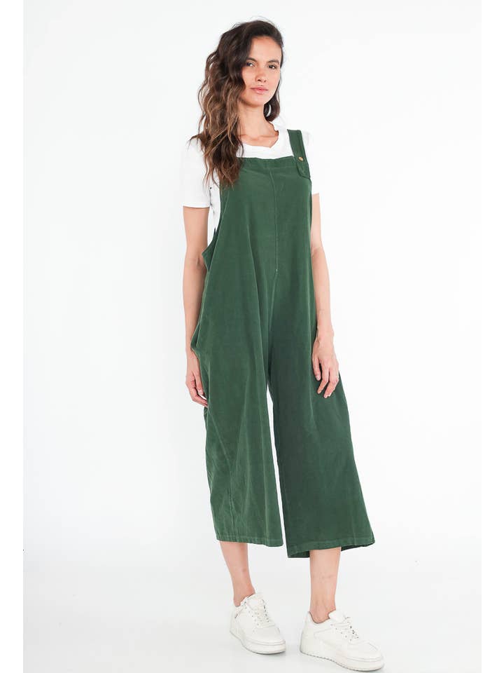 Happy look - Wholesale Overalls - Women's - Women's Corduroy Overalls – Casual Style9