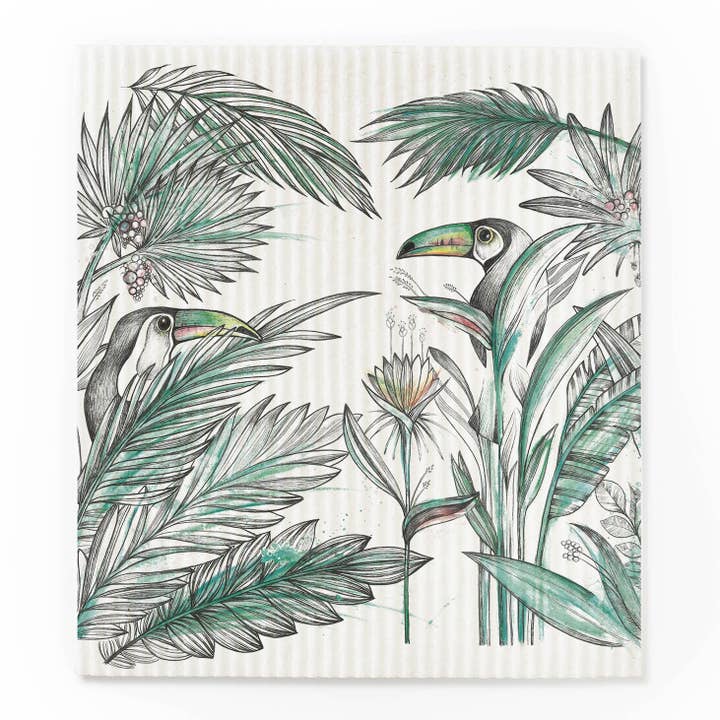 LIGARTI - Wholesale Cleaning sponge - Sponge cloth set of 3 - jungle7