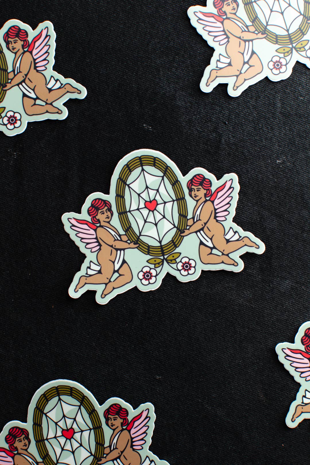 Houndstooth Design + Supply Co - Wholesale Sticker - Cherub Sticker1