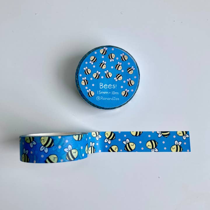 Bee Washi Tape for wholesale by Yay Parade Co.