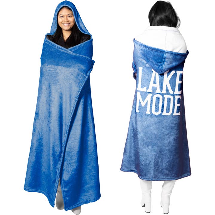 Lake Mode - 50" x 60" Royal Plush Hooded Blanket for wholesale by Pavilion