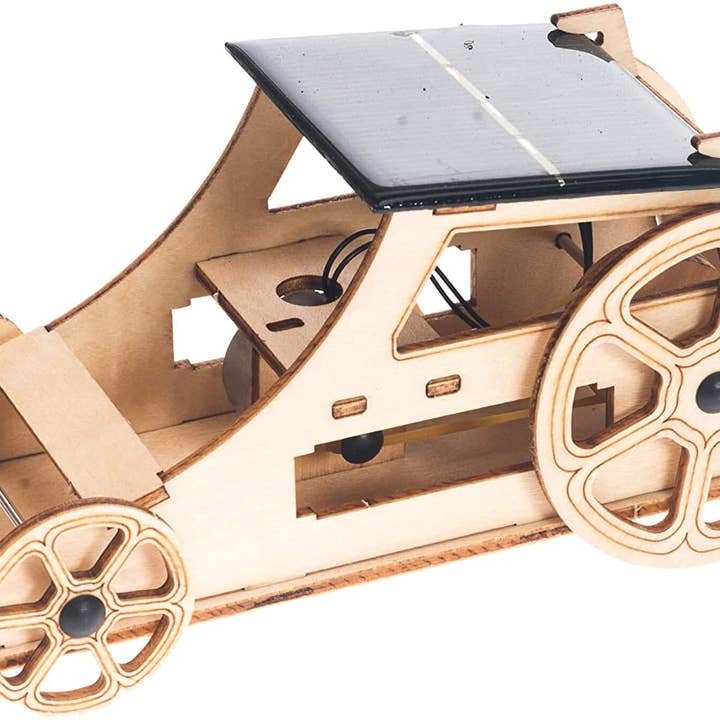 SmartsToy - Wholesale Toy Car/Truck - Kids - Wooden Solar Model Cars to Build for Kids 9-12, Educational