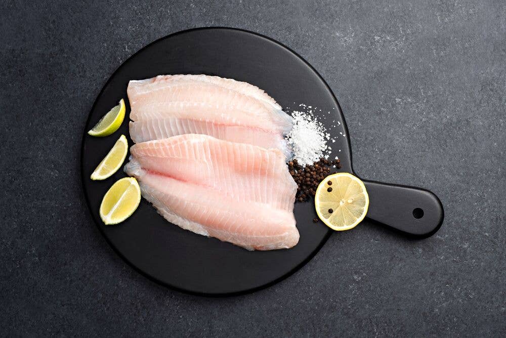 Legend of Jona – Engroshandel Fisk/skaldyr – JONA Tilapia Fileter 2 stk - 8 oz - Bakke pakket2