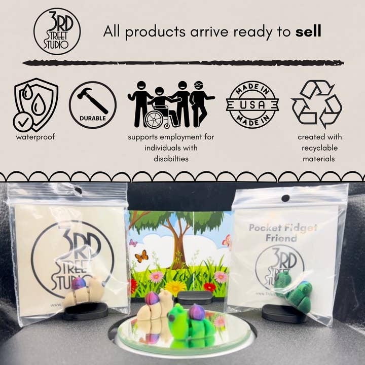 Snail for wholesale by Third St. Studio