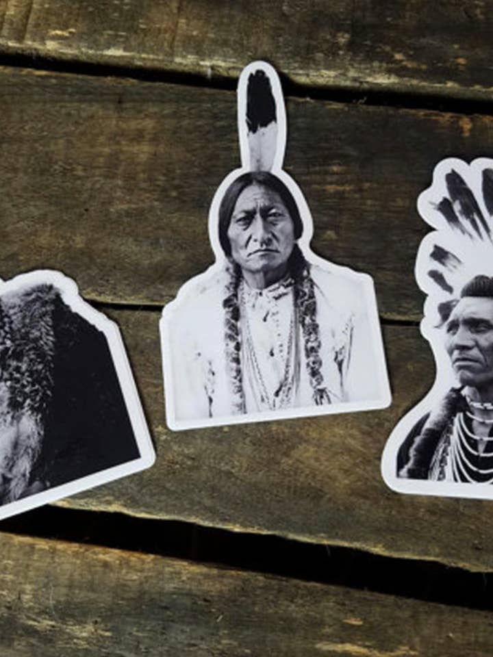 Vintage Native Sticker Bundle - V1 for wholesale by The NTVS