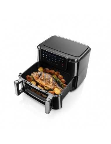 Haeger - Vendita all'ingrosso Elettrodomestici da cucina - Friggitrice Digitale ad Aria HAEGER Super Cook 10L - 10 L, 10 Programmi, 2 Vasche, 2600 W13