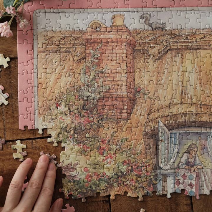 The Puzzle Theory - Wholesale Puzzle - Adult - Kim Jacobs Cottage Welcome - 896 Piece Puzzle6