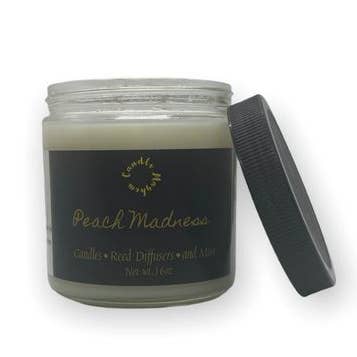 Peach Madness for wholesale by Candle Mayhem