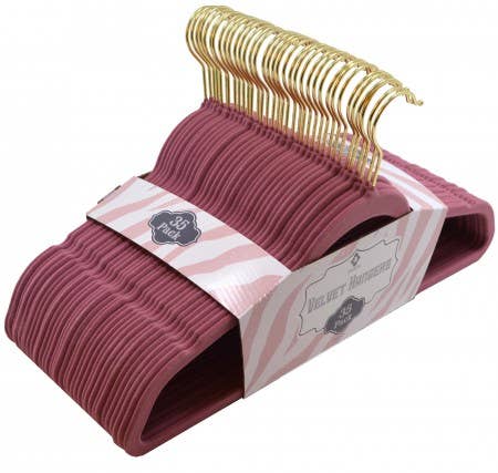 Concepts In Time - Wholesale Clothes Hangers - Concepts 35pk Space-Saving Velvet Hangers – Premium Grip3