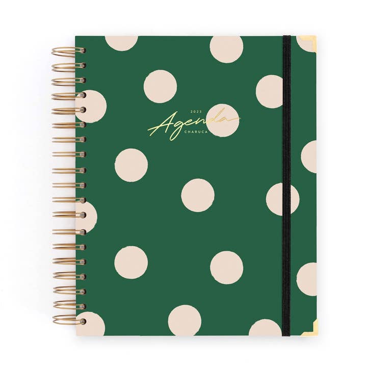 2023 daglig kalender, Forest, stor (Jumbo) för wholesale av Charuca