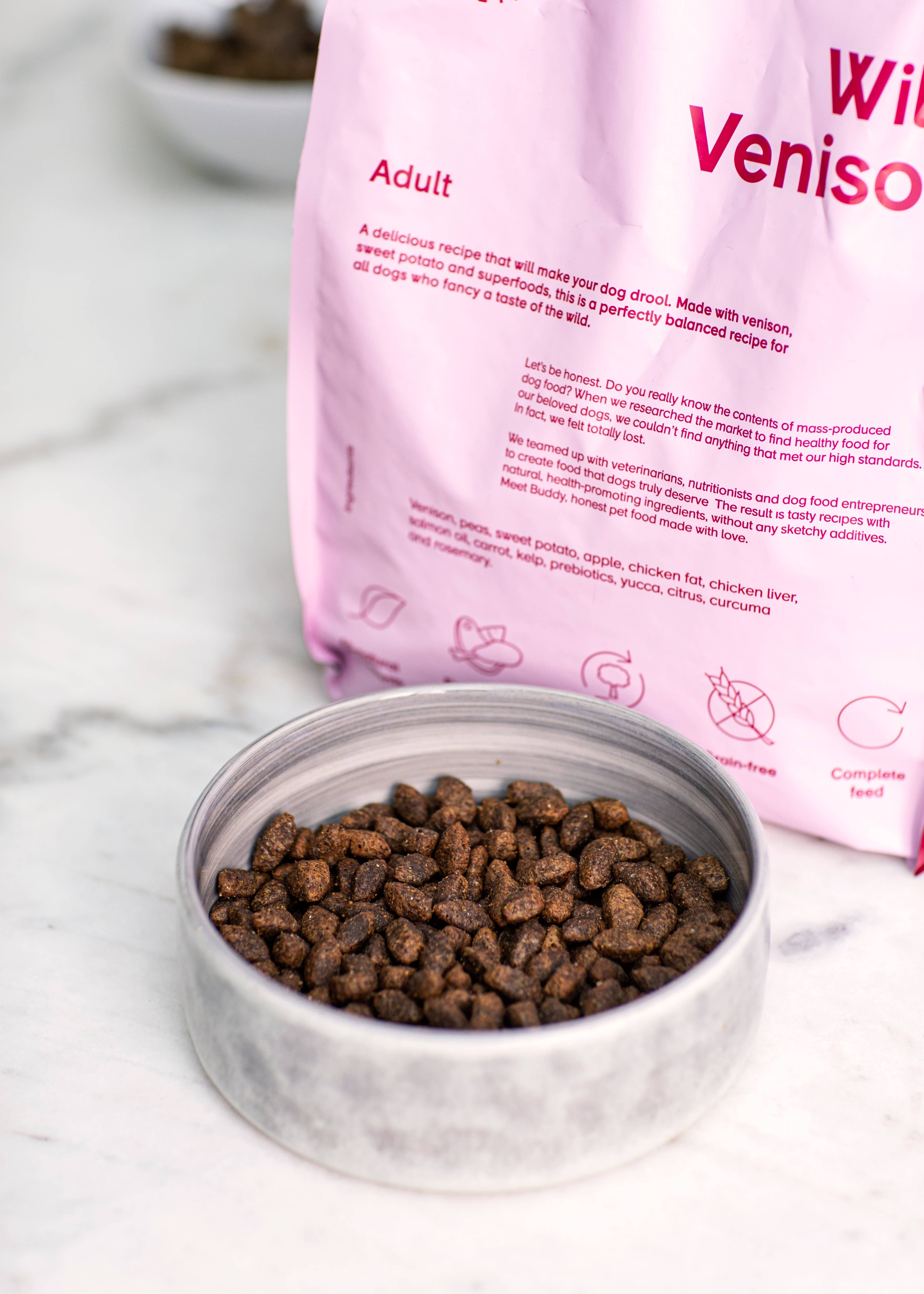 Buddy Pet Foods - Wholesale Pet Food - Dog - Wild Venison1