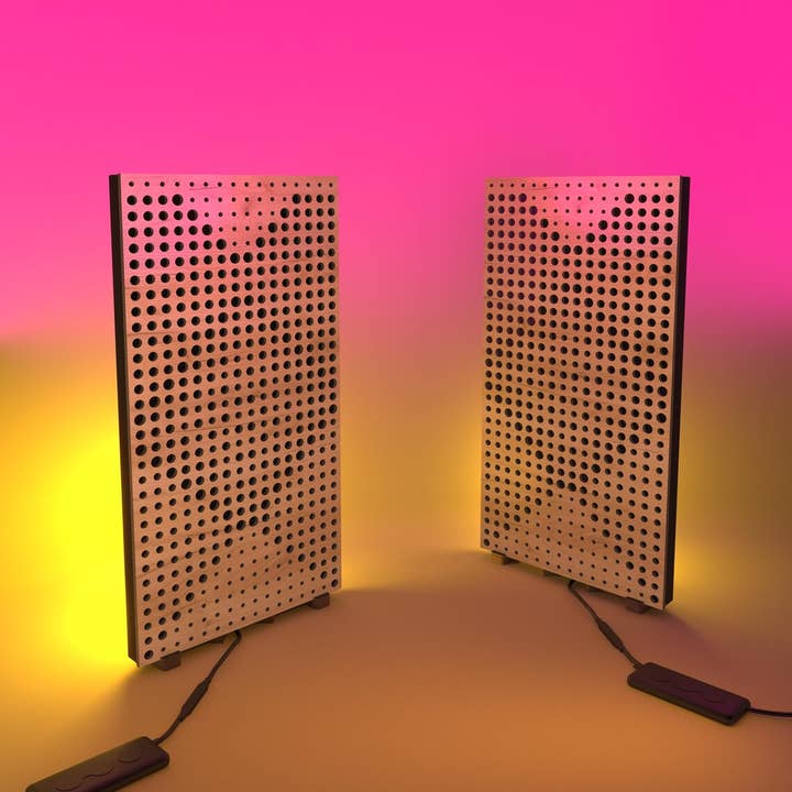 ATB-Sound sp. z o. o. - Wholesale Speakers - 2 Pack WILDS-mini LED Panels with RGB Lamp – Desktop3