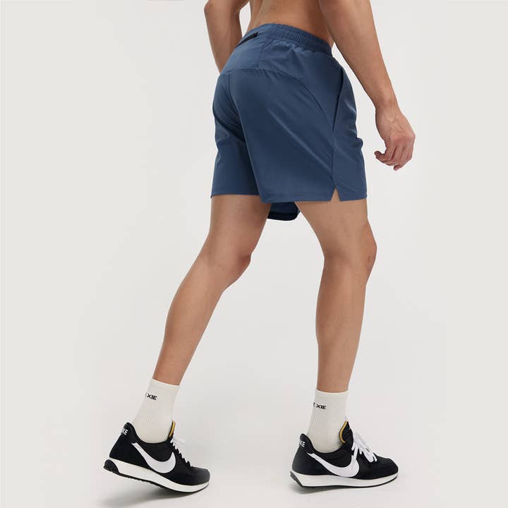 Sodalemon - Wholesale Athletic Shorts - Men's - Man Fitness With Back Pockets Breathable Sport Shorts