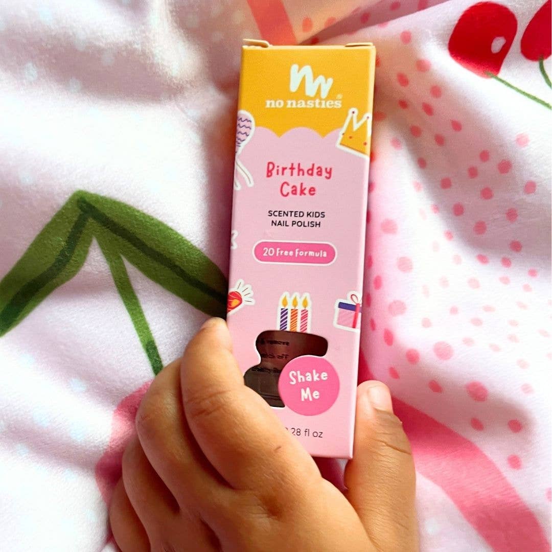 no nasties kids – wholesale Nagellack - Barn – 20 st gratis vattenbaserade doftande nagellack med skrapyta för barn24